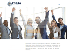 Tablet Screenshot of forja.com